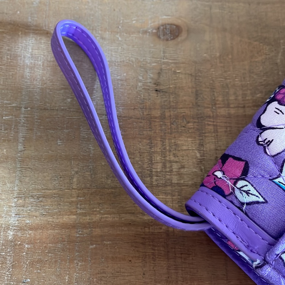 Vera Bradley Purple Floral wristlet - Picture 7 of 7